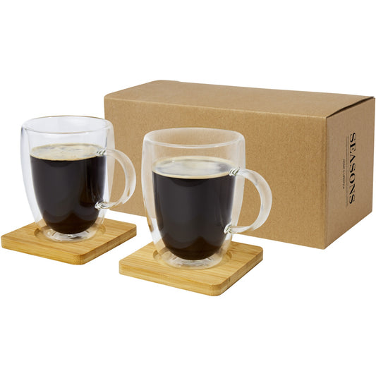 Set AMIGO de 2 pahare cu perete dublu